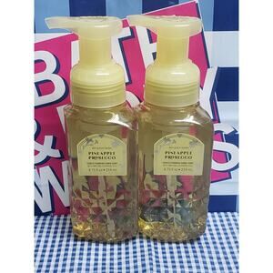 BBW Pineapple Prosecco Gentle Foaming Hand Soap w. Natural Essential Oil 2 Pack